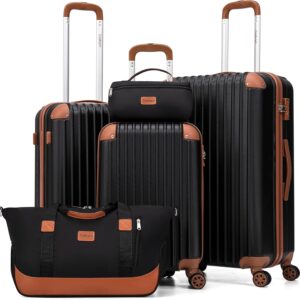 Luggage Sets 5 Piece Suitcases with Wheels